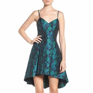 ALI & JAY Floral Jacquard Dress